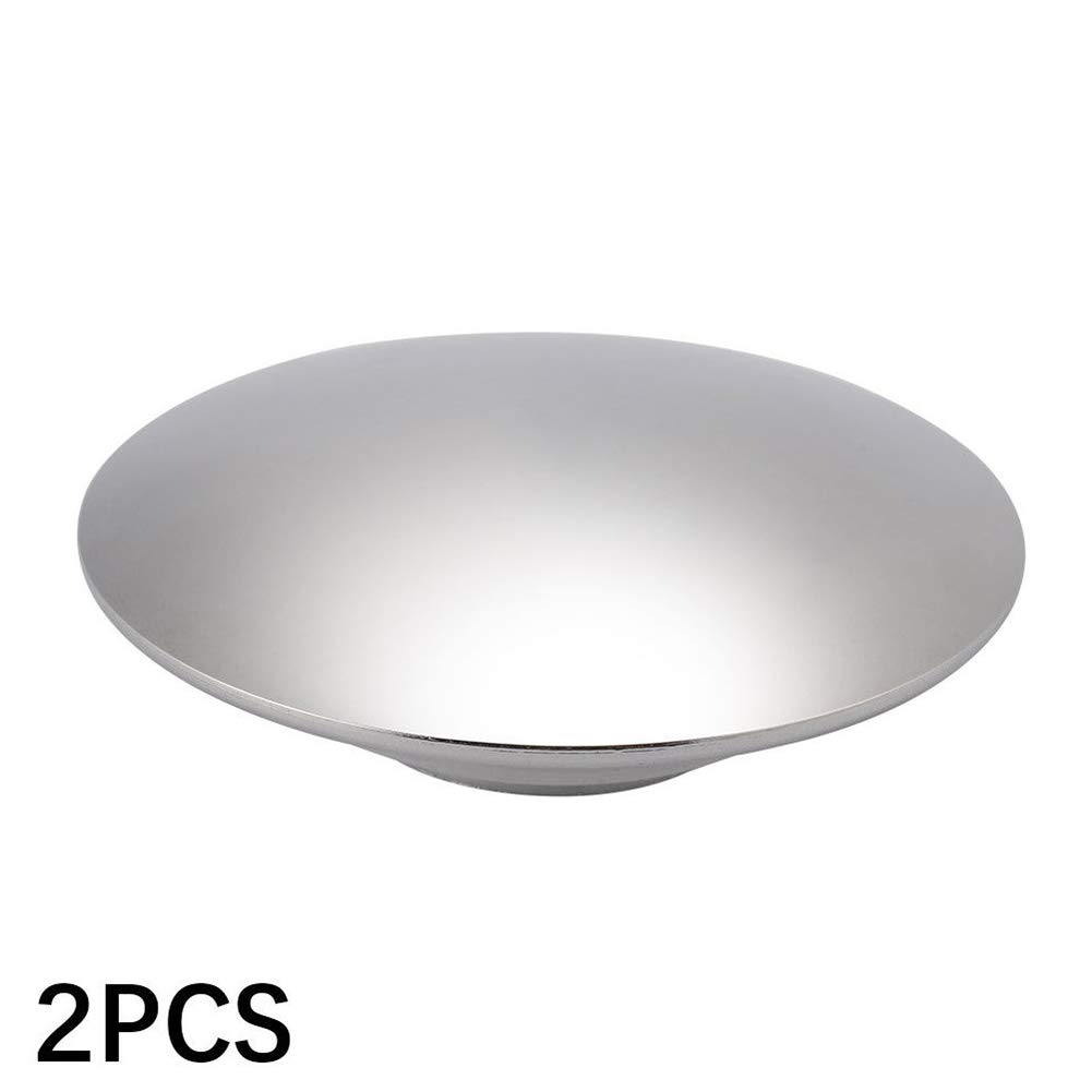 2 Pack Pop Up Bathroom Sink Drain Stopper - 66mm Click Clack Plug for Kitchen & Vanity Sink - Durable & Easy to Install - Perfect for Bathroom Renovation & Home Maintenance