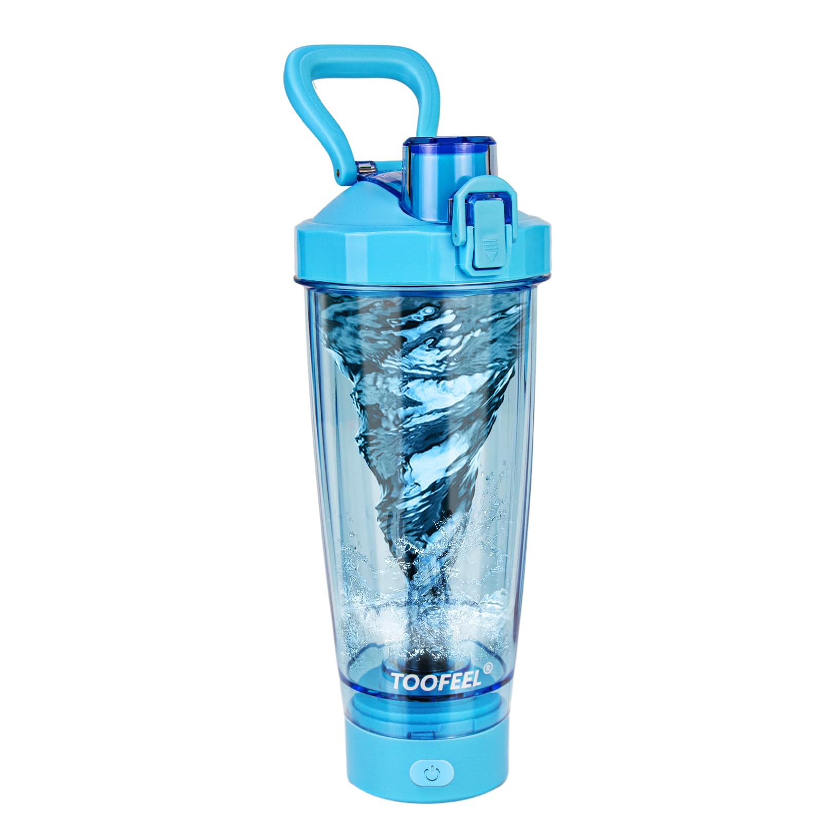 TOOFEEL 20 oz Electric Protein Shaker Bottle - USB Rechargeable Self Stirring Mixer Cup for Protein Powder, Smoothies & Workout Drinks | BPA Free Gym Shaker | Perfect for Post-Workout Recovery, Meal Replacement & On-The-Go Nutrition