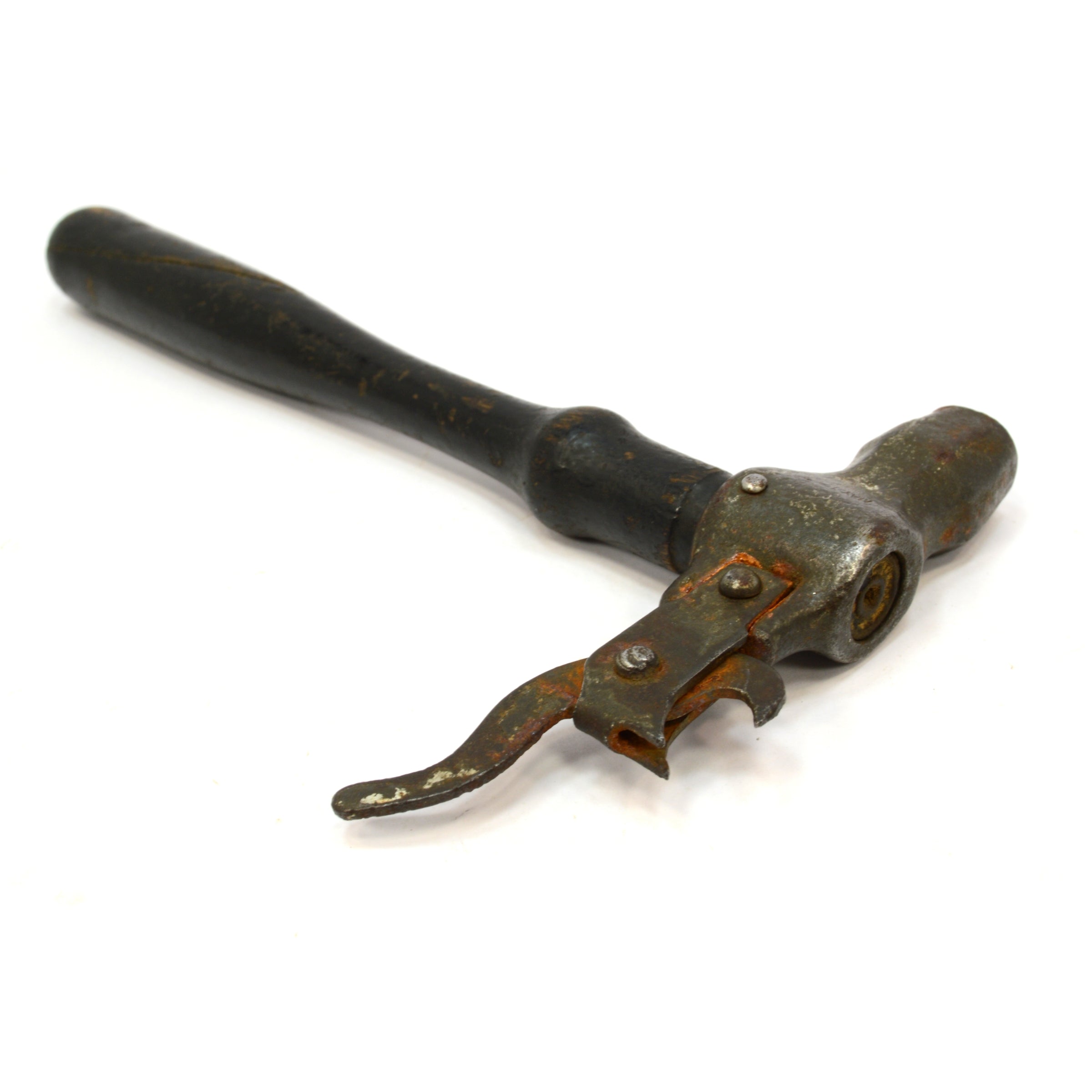 Vintage 5 oz Antique Tack Hammer with Unique Staple Puller End - Dated MAY 17 - Perfect for Upholstery, Leatherworking & DIY Crafts