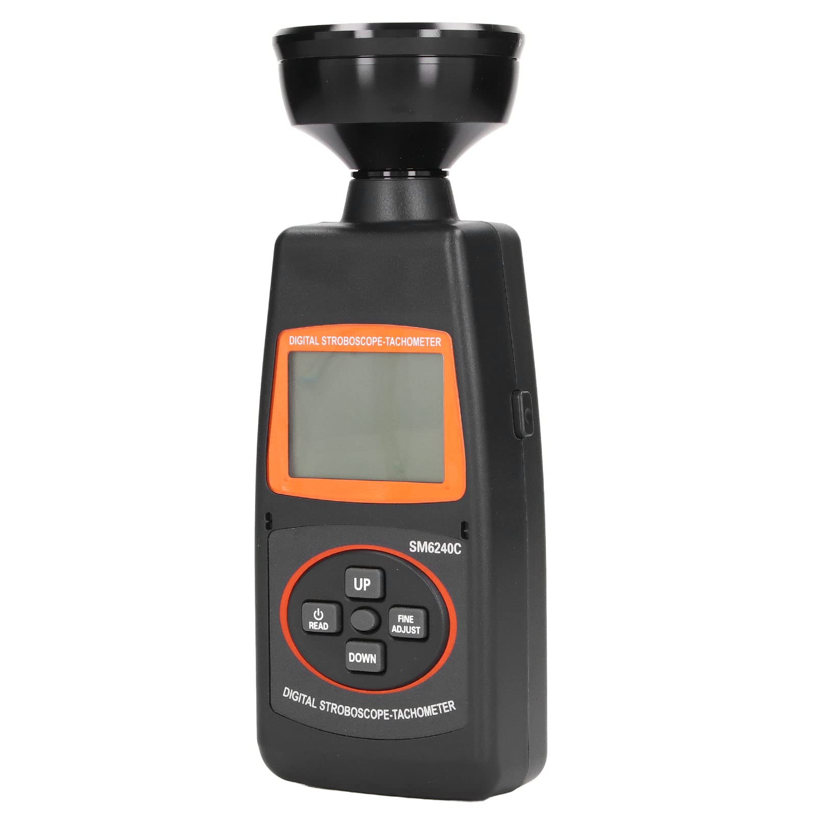 Digital Tachometer 60-40000 RPM/FPM, High Precision Stroboscope RPM Meter with Bright LED Display - for Home Appliances, Machinery, Production Lines & Vehicle Speed Testing