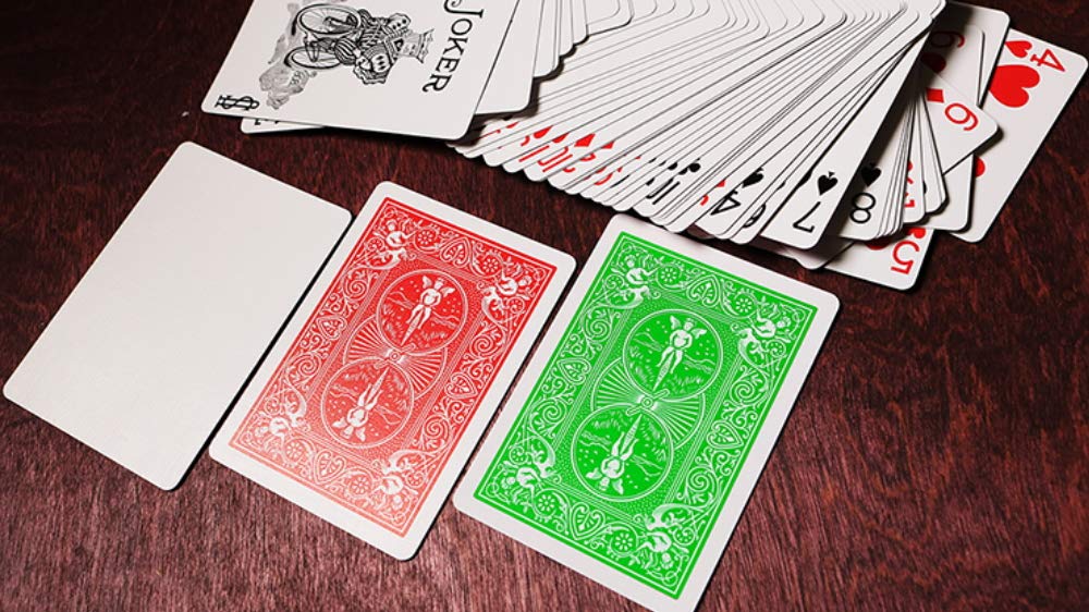 Bicycle Playing Cards - Green Back USPCC Premium Quality for Magic Tricks, Cardistry & Poker Games - Perfect for Professional Magicians & Card Enthusiasts