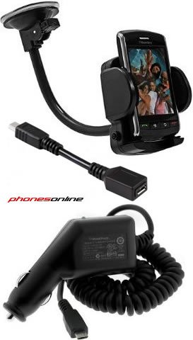 Universal Blackberry Bold Car Mount Holder with Fast Charger - Secure & Hands-Free Phone Stand for Safe Driving & Navigation