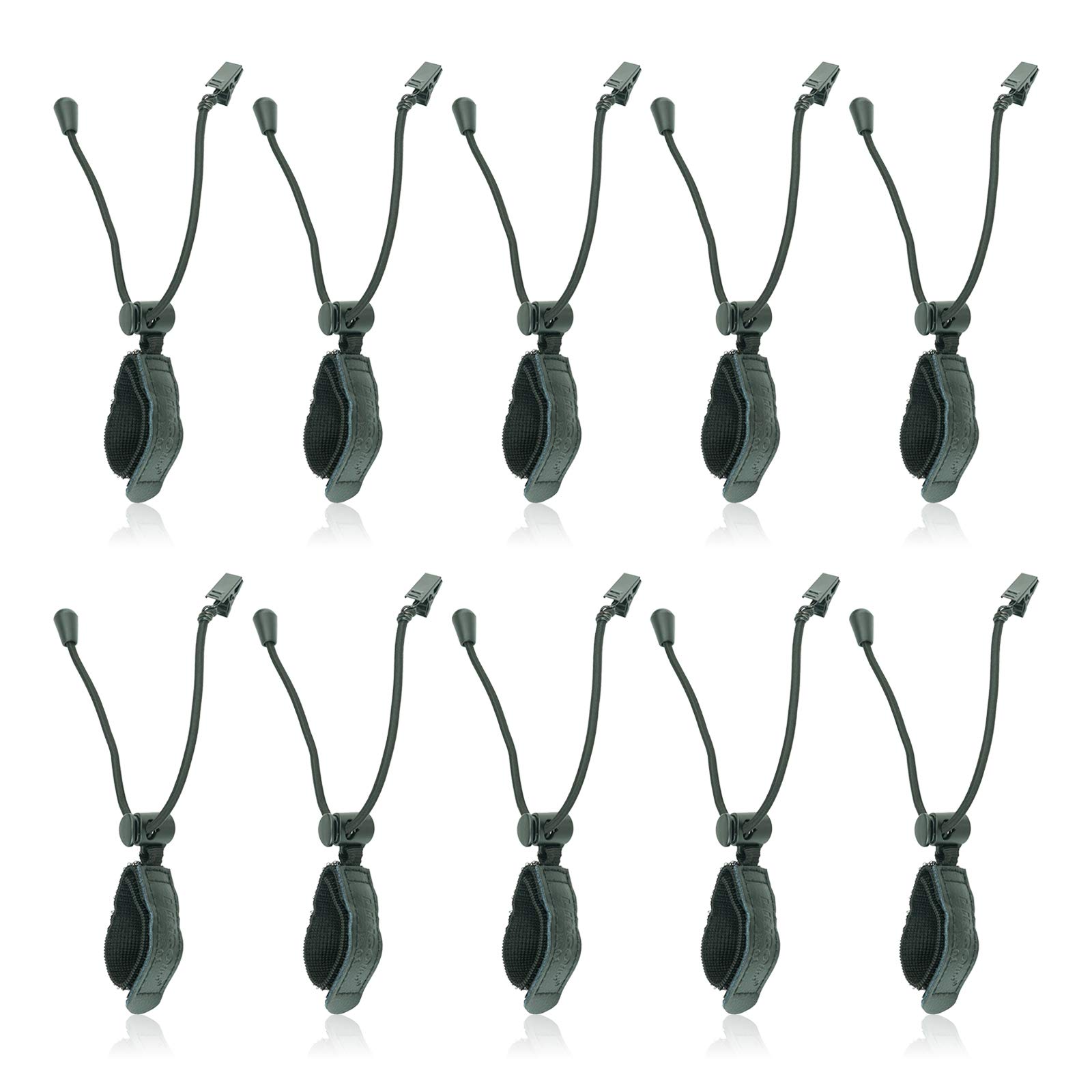 LINCO Lincostore 10-Pack Studio Backdrop Stand Clamp Clips - Heavy Duty Muslin Background Holder for Photography, Video Shooting & Live Streaming - Perfect for YouTube, TikTok, Wedding & Portrait Studios