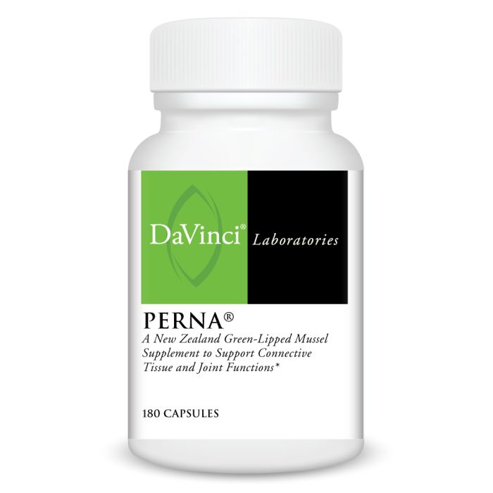 Davinci Labs Perna® 180 Capsules - Premium Mussel Extract Supplement for Joint Support & Mobility - Ideal for Athletes & Active Lifestyles