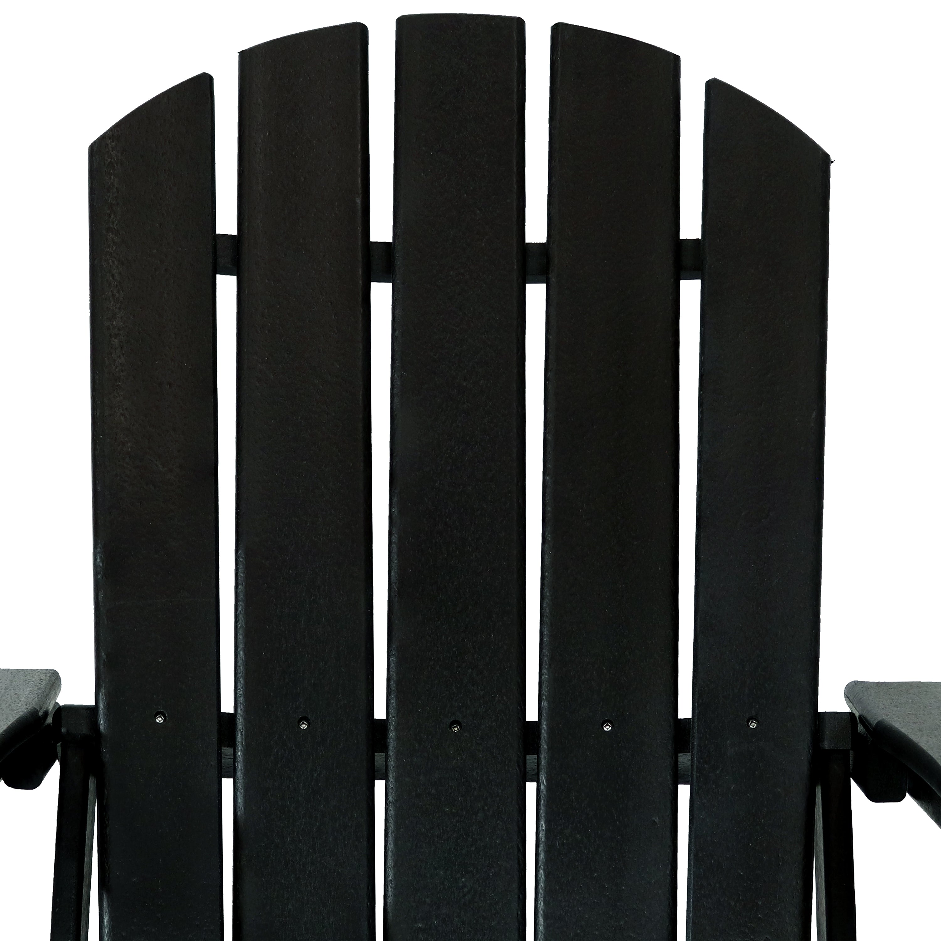 All-Weather Lake Style Adirondack Chair with Cup Holder - Durable Outdoor Patio Furniture for Backyard, Garden, Poolside & Lakeside Relaxation