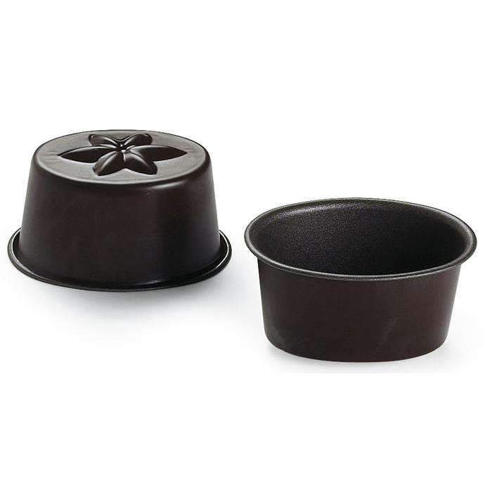 Non-Stick Oval Aspic Star Bottom Molds for Jelly, Panna Cotta & Desserts - Perfect for Baking, Cooking & Party Food Presentation