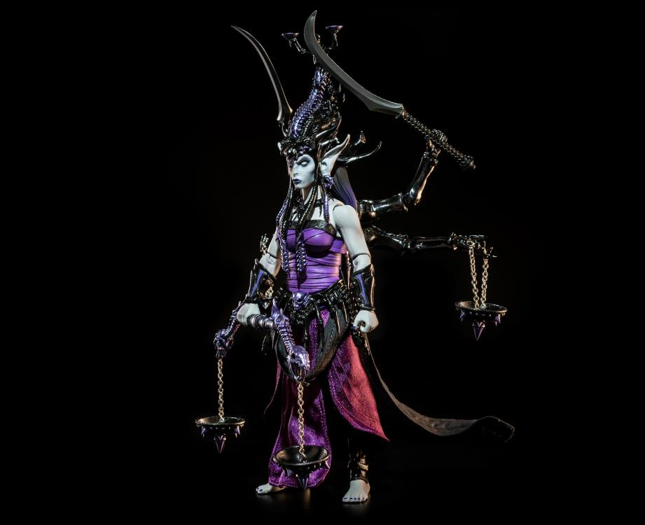 Four Horsemen Studio Mythic Legions 1/12 Scale 6-Inch Illythia Deluxe Action Figure - Collectible Fantasy Warrior for Display & Role-Playing Games