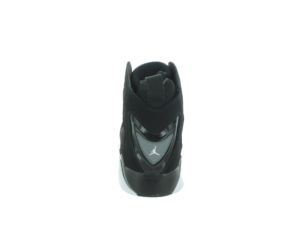 Nike Jordan Boys' Grade School True Flight Basketball Shoes - Black/White (342964-010) - Lightweight Sneakers for Kids Basketball Practice & Streetwear Fashion