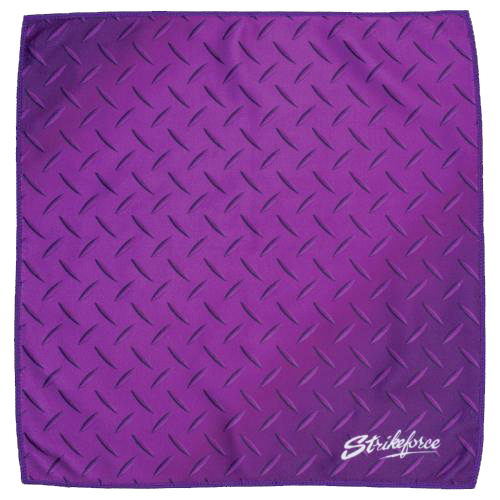 KR Strikeforce Microfiber Towel - Super Absorbent, Quick Dry, Ultra Soft, Purple - Perfect for Gym, Sports, Car Detailing & Home Cleaning