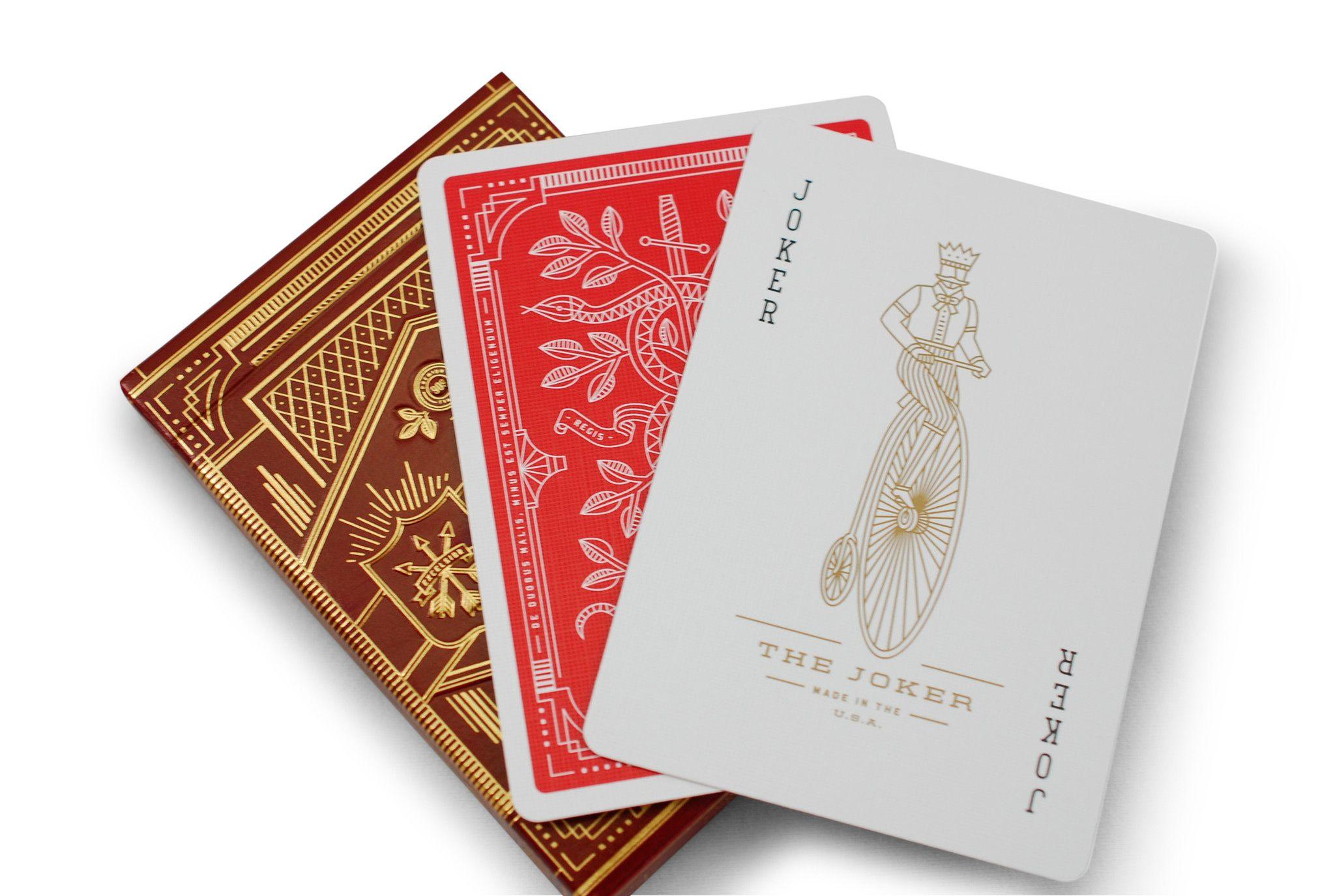 Red Monarchs 2nd Edition Playing Cards - Premium Poker Cards for Magic Tricks, Cardistry & Game Night - Perfect for Card Games, Magic Shows & Collectors