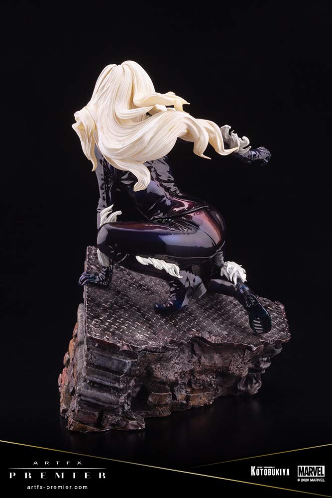 Marvel Universe Black Cat ArtFX Premier Statue - Premium Collectible Figure for Marvel Fans | Perfect for Home Display, Office Decor & Comic Book Collections