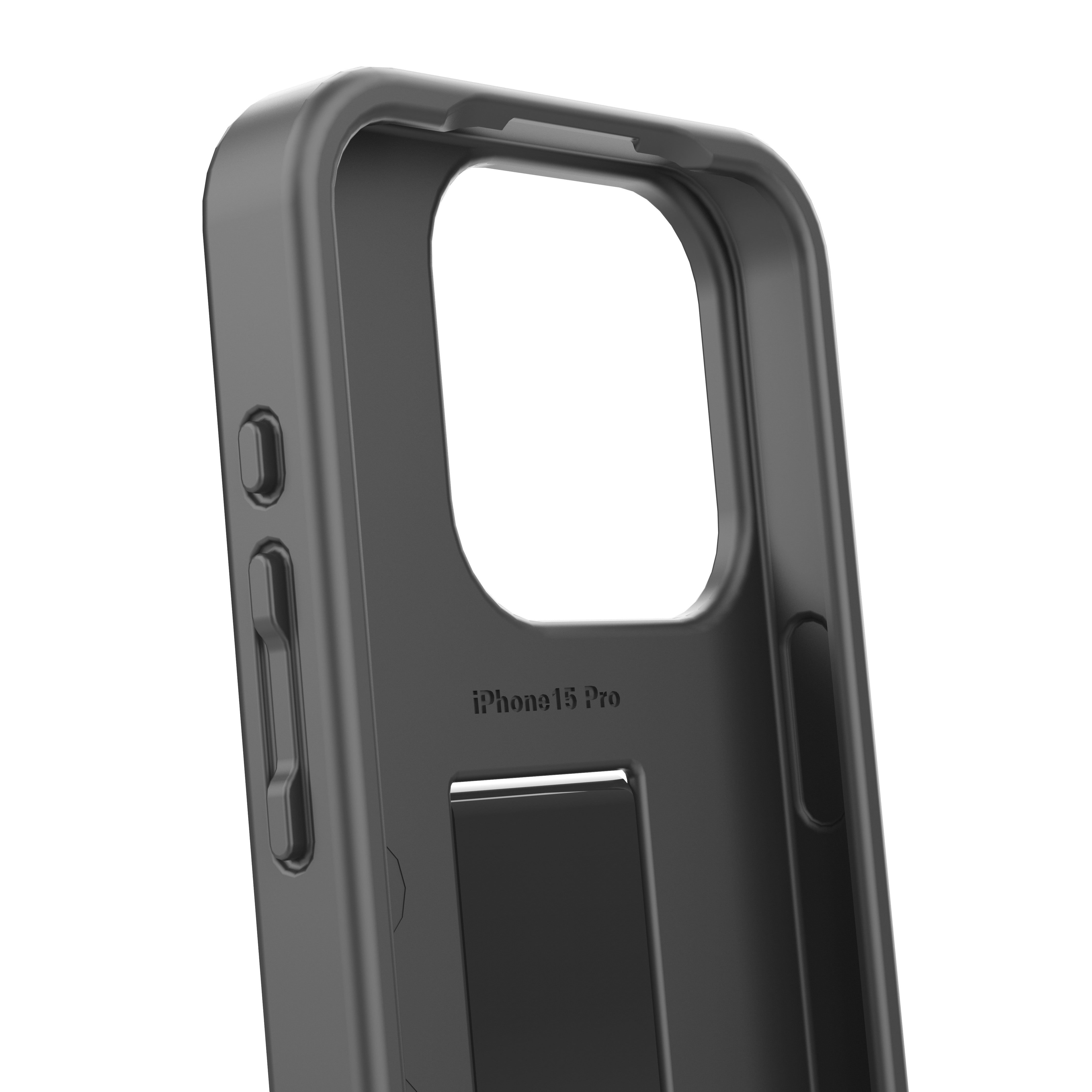 IntelliSkin® Protective Case for Apple iPhone 15 Pro - Slim Fit, Shockproof Cover with Enhanced Grip (RAM GDS SKIN AP42) - Perfect for Everyday Use, Travel & Outdoor Activities