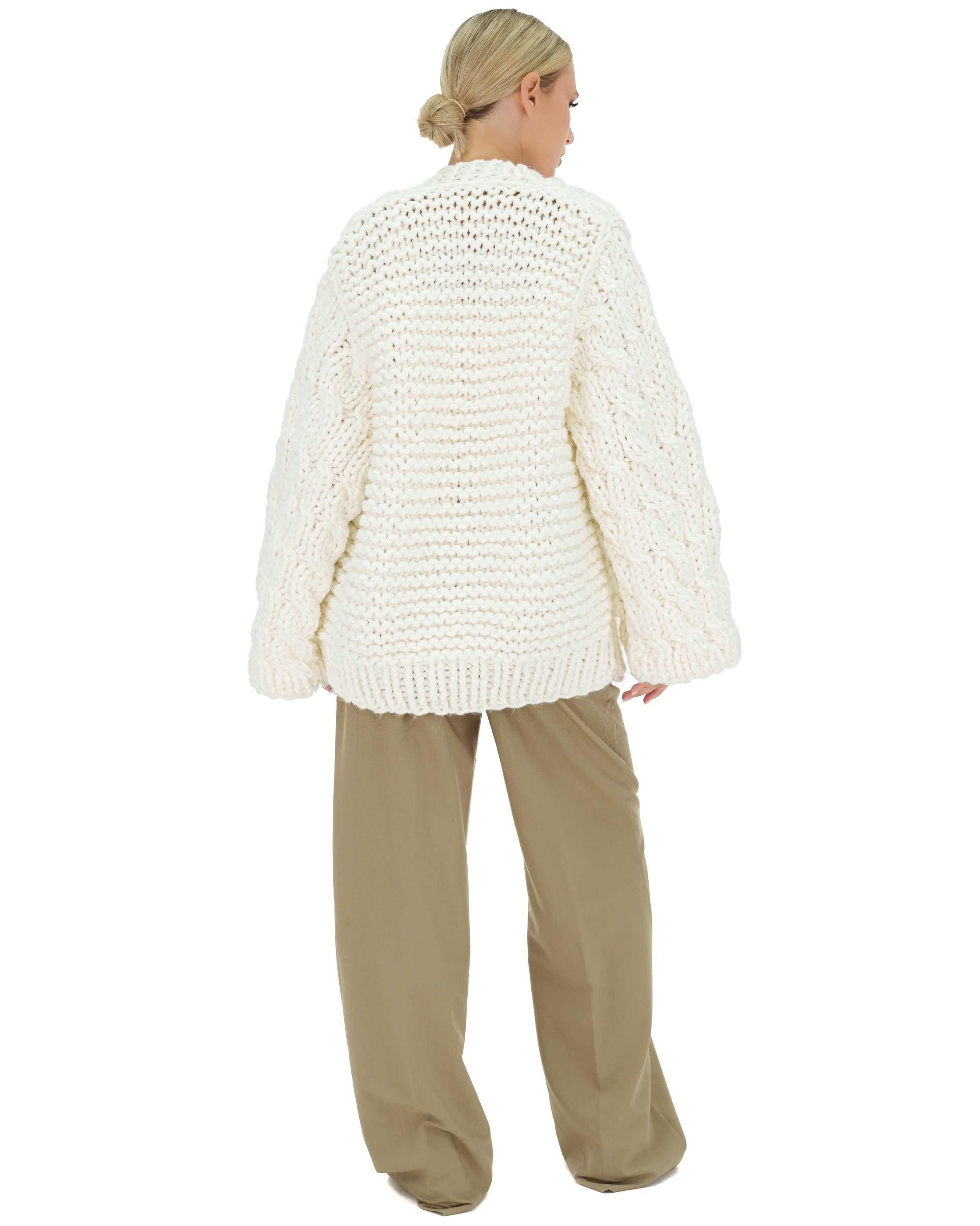 Cozy Cable Knit Cardigan Sweater for Women - Soft Chunky Knit Open Front Long Sleeve Wrap - Perfect for Fall, Winter & Layering Outfits