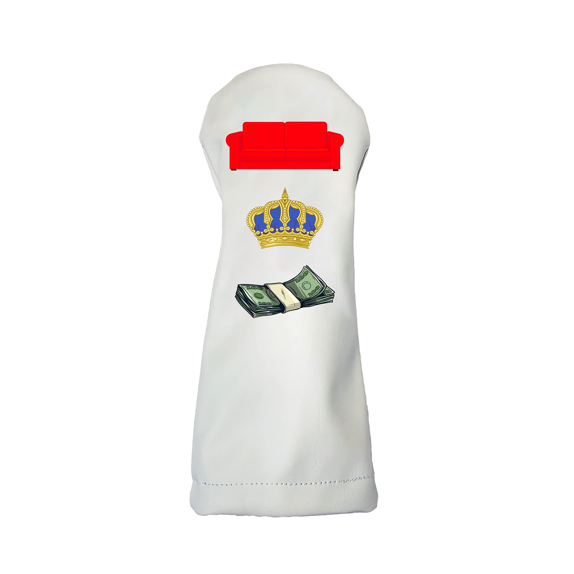 Premium Sunfish Leather Golf Driver Headcover – Handcrafted for Style & Protection | Perfect for Golf Enthusiasts & Club Protection on the Course