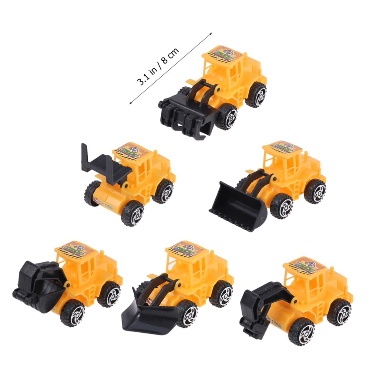 TOYANDONA 18Pcs Construction Vehicle Toys Set - Mini Dump Truck, Garbage Truck & Trailer Pull Toys for Boys - STEM Learning & Pretend Play for Kids - Perfect for Birthday Gifts, Sandbox Play & Construction Theme Parties