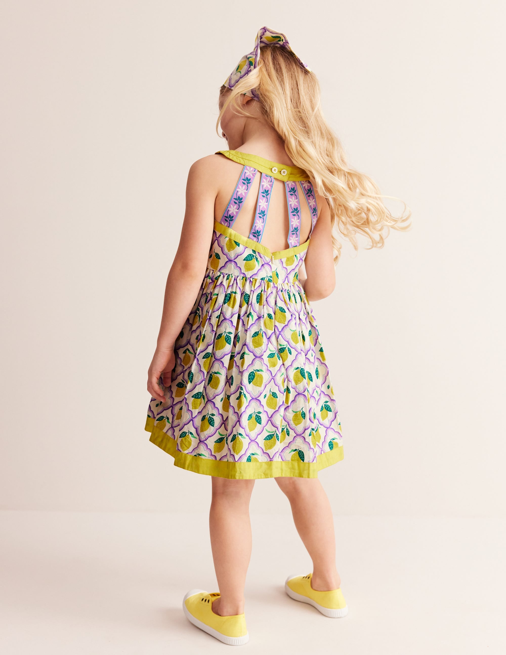 Elegant Back Detail Dress in Lavender - Perfect for Summer Parties & Garden Weddings | Lemon Grove Collection