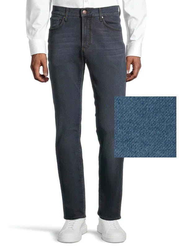 BRAX Light Blue Men's 5-Pocket Chuck Pants - Comfortable & Stylish Casual Wear for Everyday Use, Work, and Outdoor Activities
