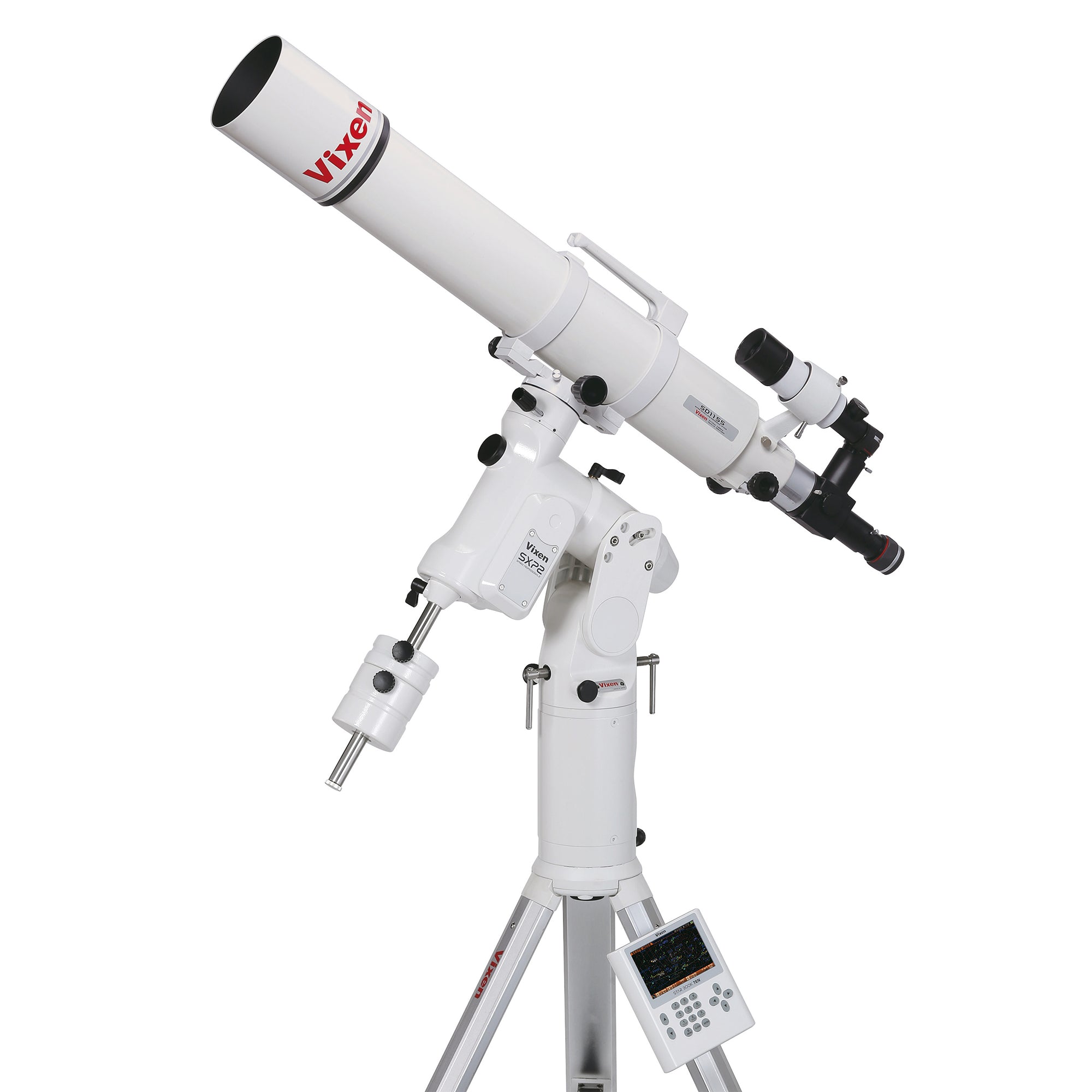 Vixen SXP2 SD115S S PFL Telescope Set - High-Quality Refractor Telescope for Astronomy Beginners & Stargazing Enthusiasts - Perfect for Backyard Observation, Camping & Night Sky Exploration