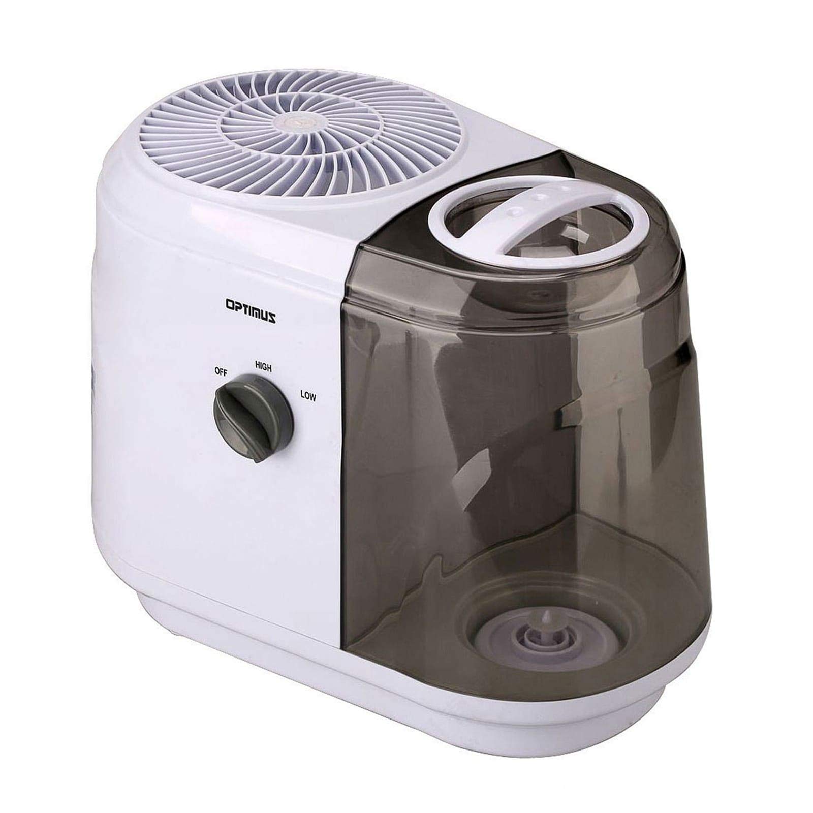 2.0 Gallon Cool Mist Evaporative Humidifier - White with Empty Tank Indicator - Perfect for Bedroom, Nursery & Office Use