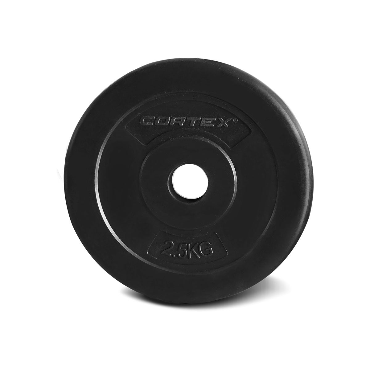 CORTEX 35kg/77lb EnduraShell Weight Plate Set - Premium Home Gym Equipment for Strength Training & CrossFit Workouts