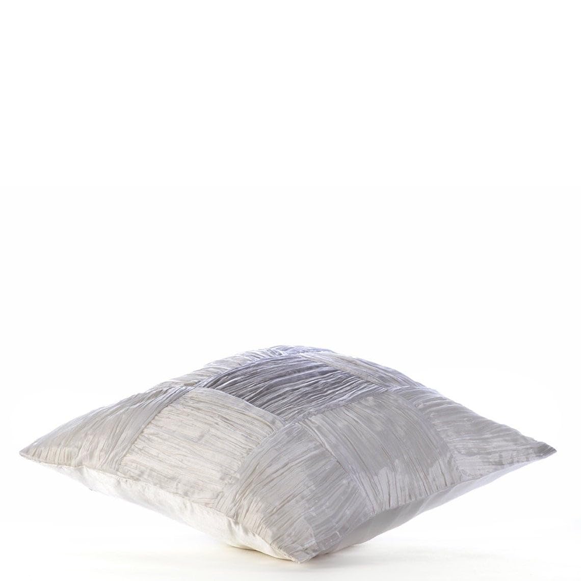 Premium 20x20 Inch White Crushed Silk Pillow Covers - Modern Square Throw Pillow Case for Sofa, Bed, Couch Decor - Soft & Elegant Home Decor Accessories (50x50 cm)