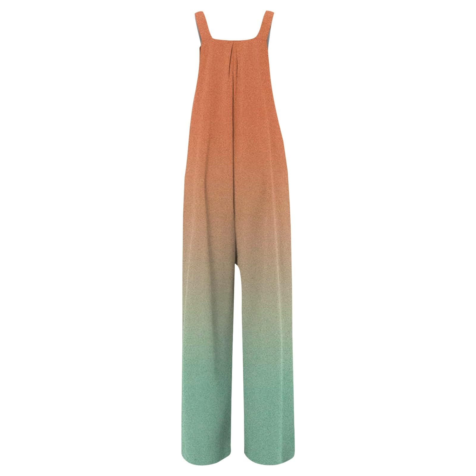 Women's Wide Leg Jumpsuit - Summer Casual Romper with Pockets | Beach & Streetwear