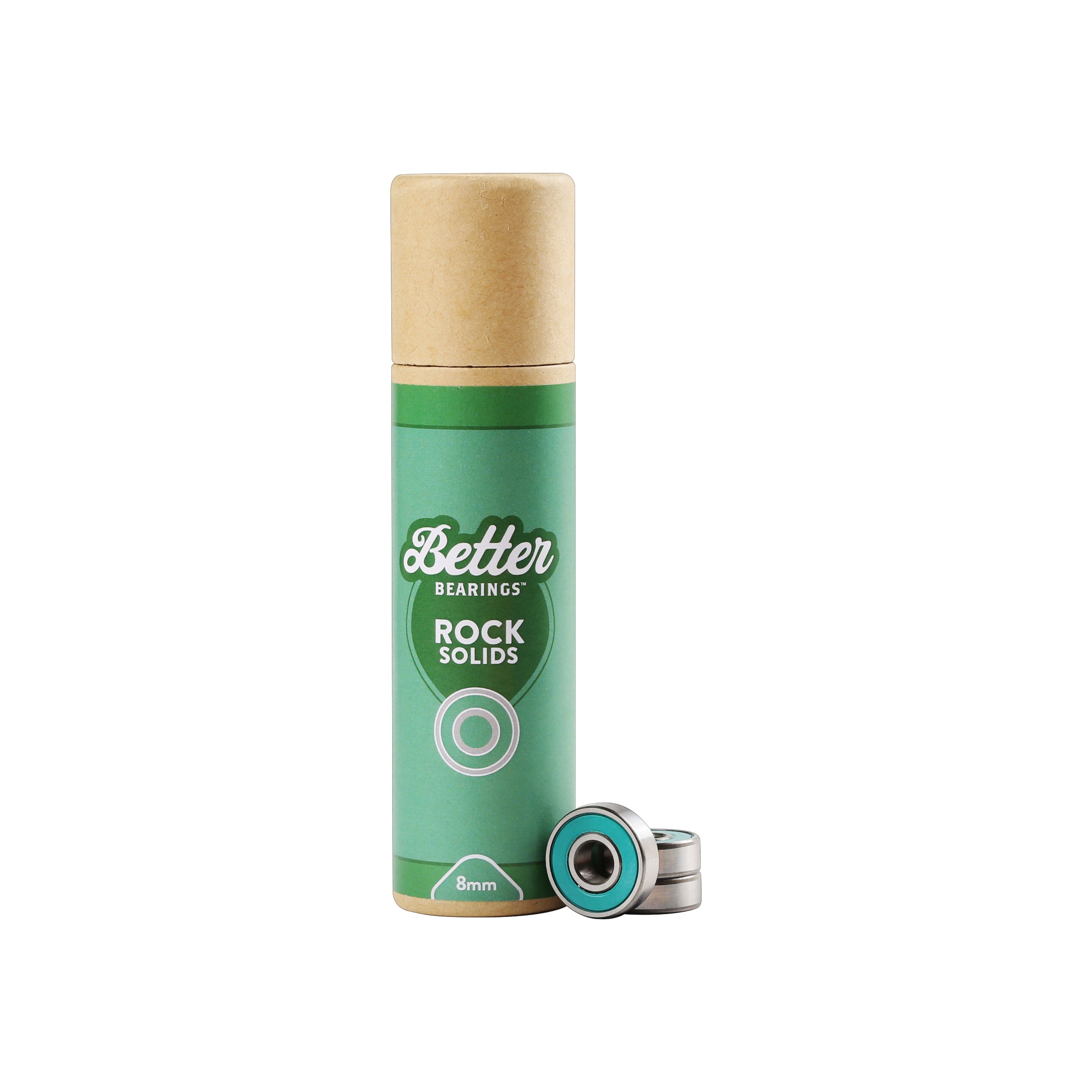 ROCK SOLIDS ABEC 7 Bearings (16 Pack) - High Performance Skateboard & Longboard Bearings for Smooth Riding