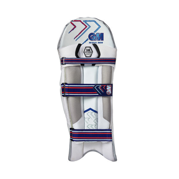 GM Mana 909 Cricket Batting Pads 2024 - Professional Grade Leg Guards for Cricket Players - Perfect for Practice & Match Play
