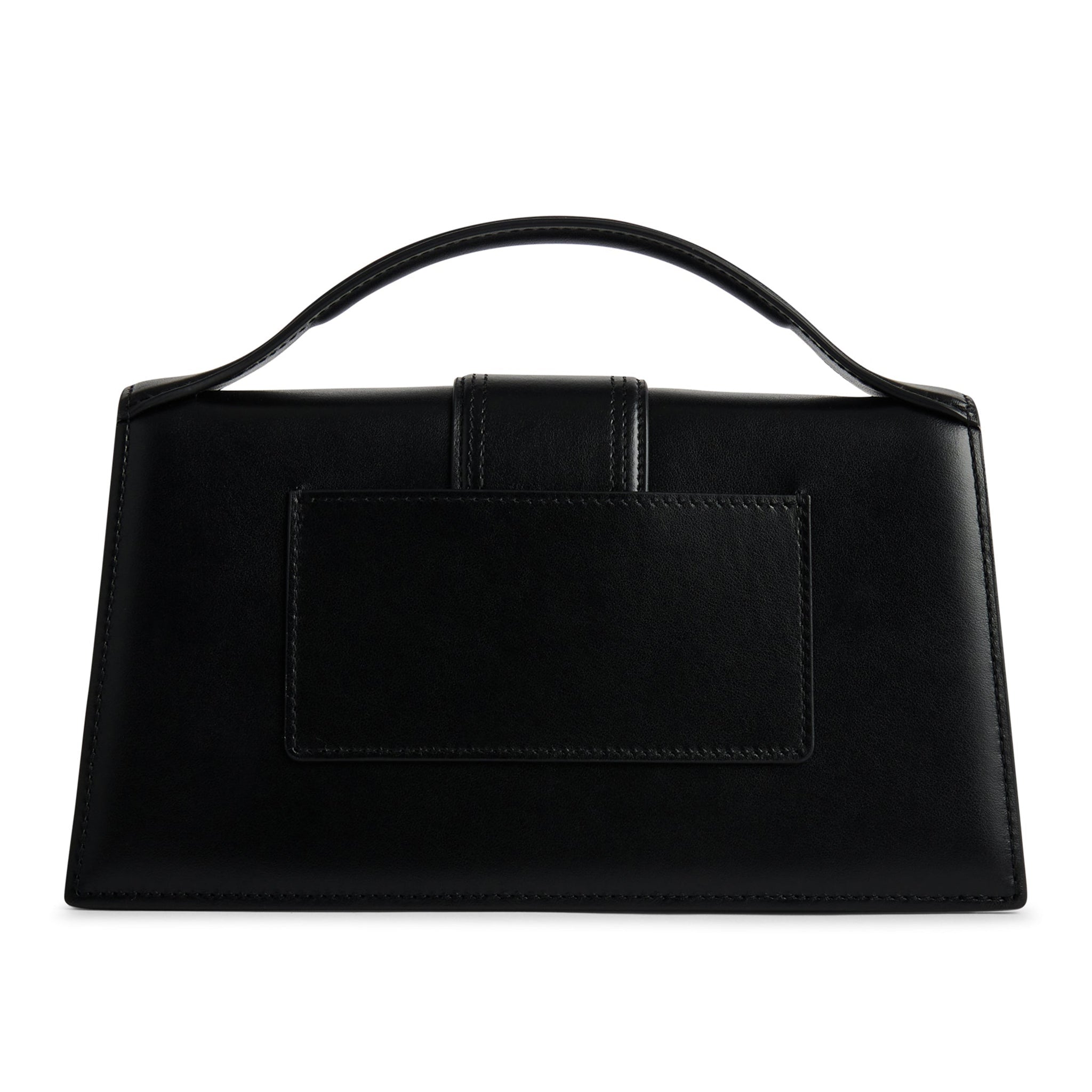 Jacquemus Le Grand Bambino Leather Black Crossbody Bag - Stylish Handbag for Women, Perfect for Parties, Travel & Everyday Use