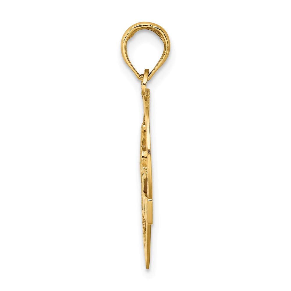 14K Yellow Gold 