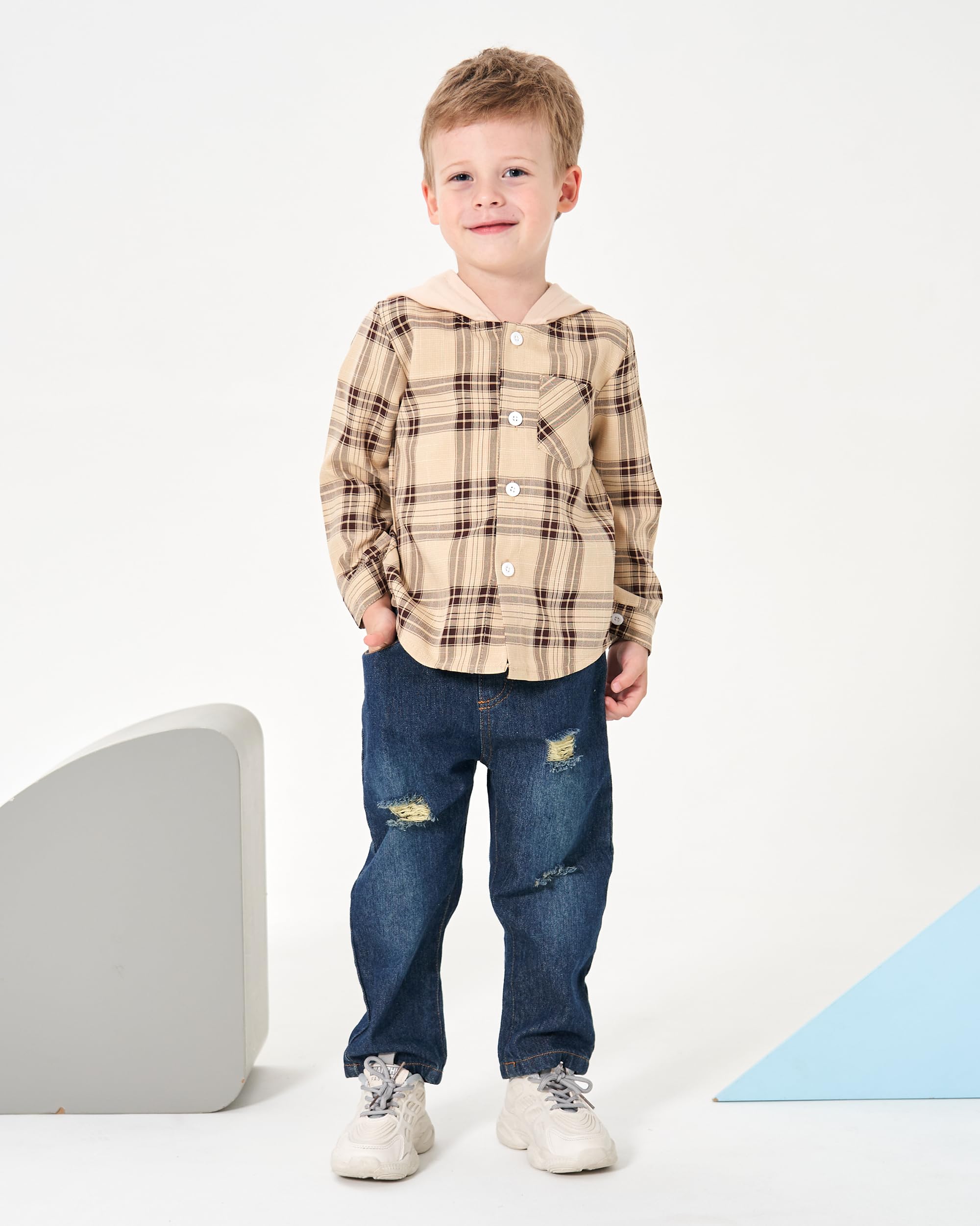 Baby Boy Summer Outfits - Cute Toddler Short Sleeve Shirt & Shorts Set | Breathable Cotton Playwear for Beach, Park & Daily Wear