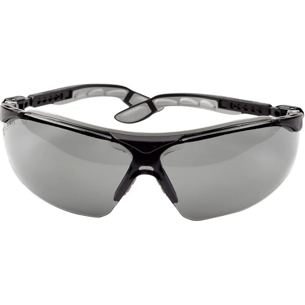 Uvex I VO Grey Safety Glasses 9160 076 - UV400 Protection, Anti-Fog, Scratch Resistant for Construction, Woodworking & Outdoor Activities