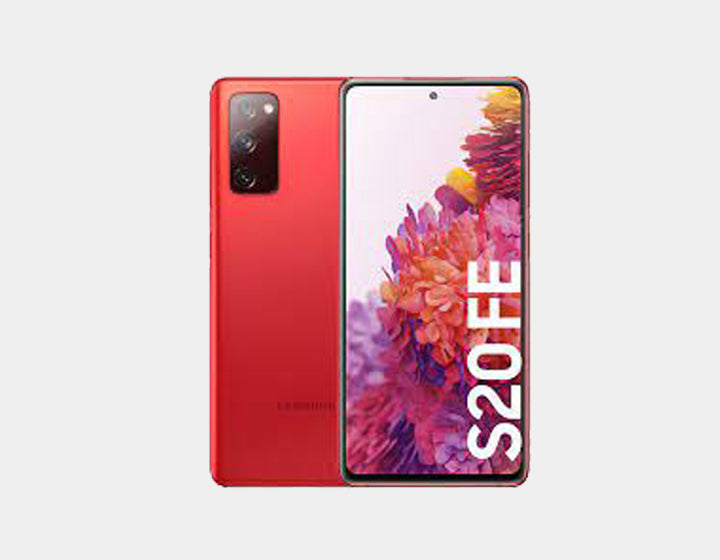 Samsung Galaxy S20 FE 5G Unlocked Smartphone - 128GB Storage, 8GB RAM, GSM Compatible (Cloud Red) | Perfect for Streaming, Gaming & Photography