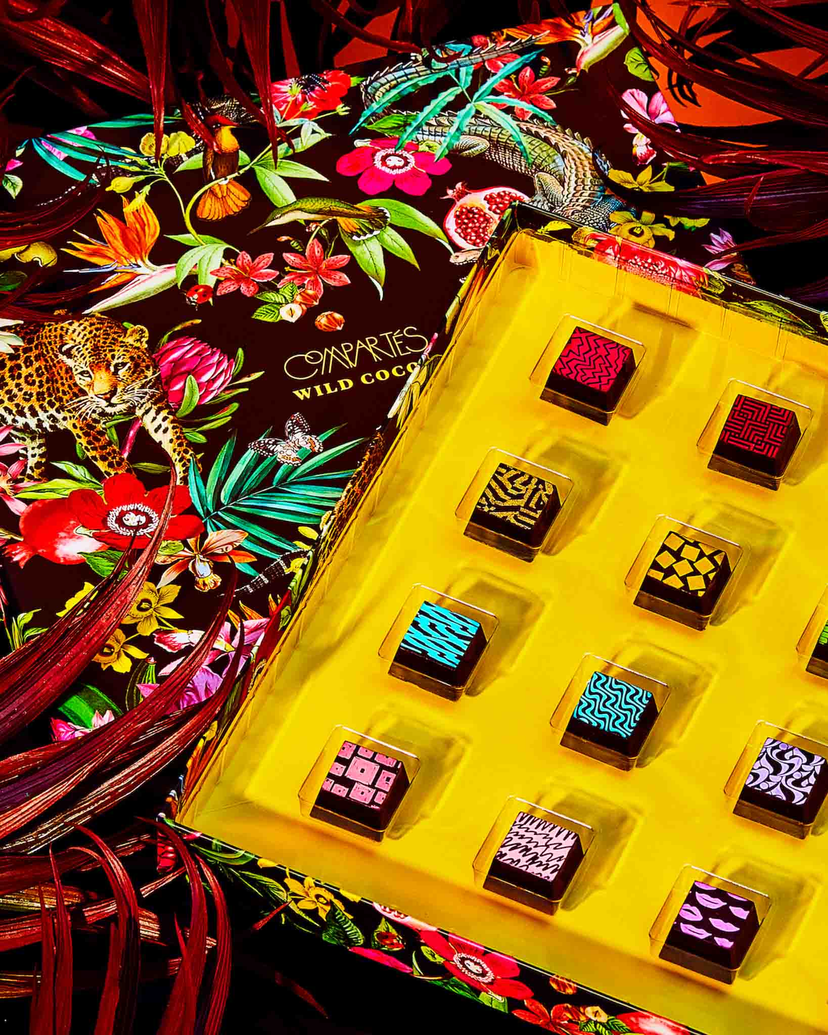 Premium Wild Cocoa Luxury Chocolate Gift Box - 16 Piece Assortment for Holidays, Birthdays & Corporate Gifting