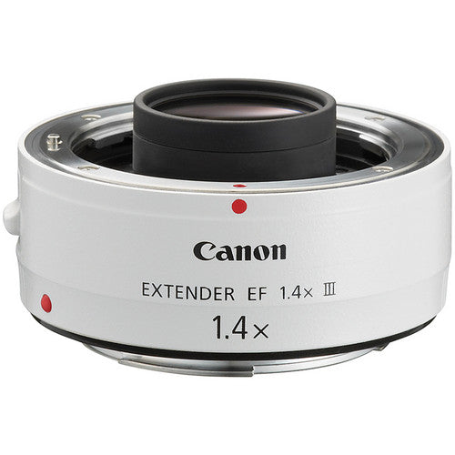 Canon EF 1.4X III Extender for DSLR Cameras - Telephoto Lens Converter for Wildlife & Sports Photography