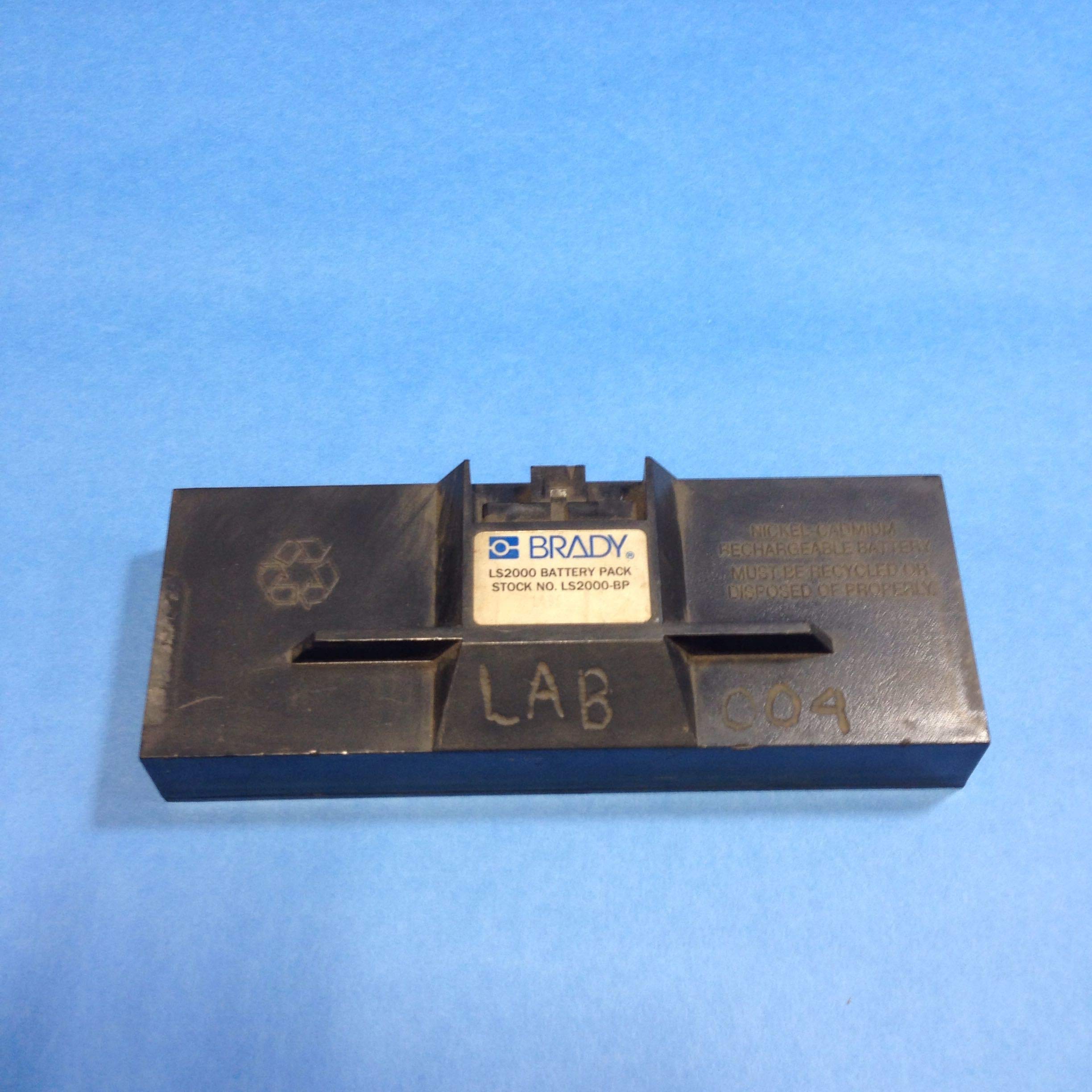 Brady LS2000-BP Rechargeable Battery Pack - Compatible with LS2000 Series Label Printers | Long-Lasting Power Supply for Industrial & Office Labeling | Perfect for Warehouse, Retail, and Manufacturing Use