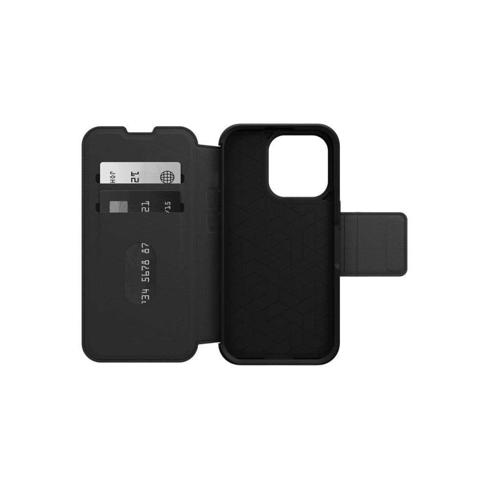 Otterbox Strada Folio Protective Case for iPhone 14 Pro - Slim Leather Wallet Cover with Card Slots | Perfect for Work, Travel & Everyday Use