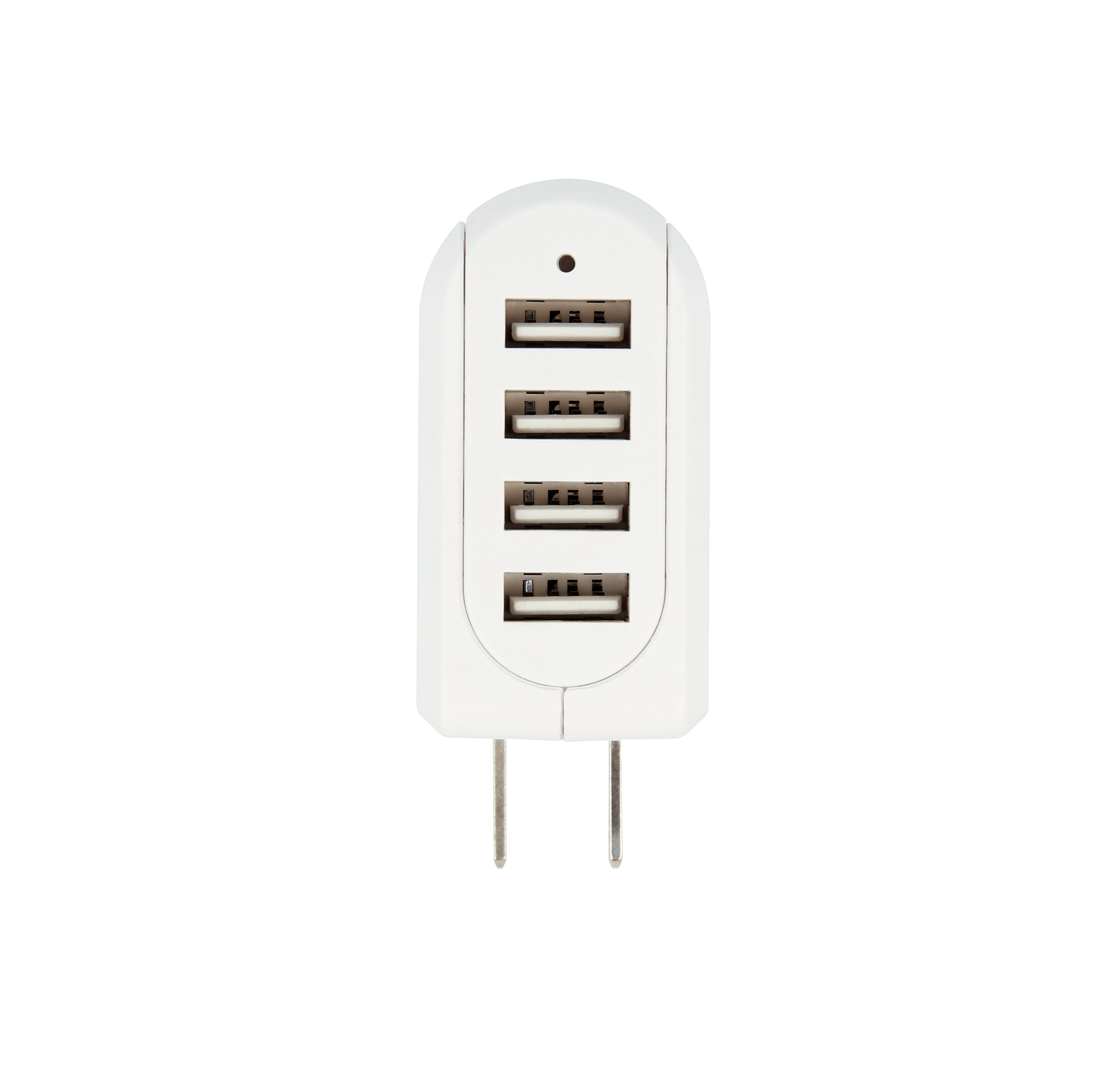 SKROSS 4-Port USB Wall Charger for iPhone, Android & More - Fast Charging Power Adapter for Home, Office & Travel