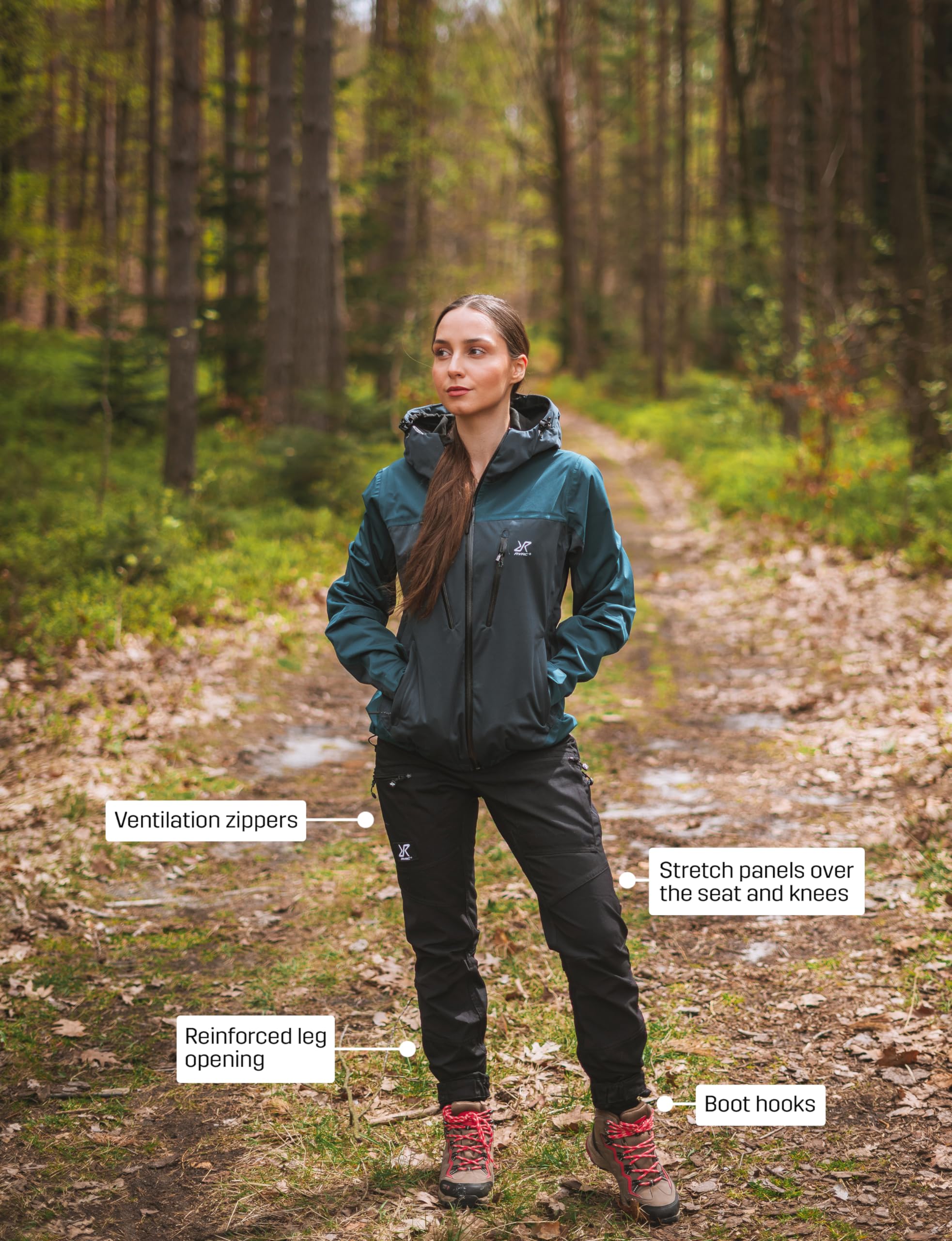 RevolutionRace Women's Nordwand Pro Pants - Durable & Breathable Hiking Pants for Outdoor Adventures | Perfect for Trekking, Camping & Mountain Climbing