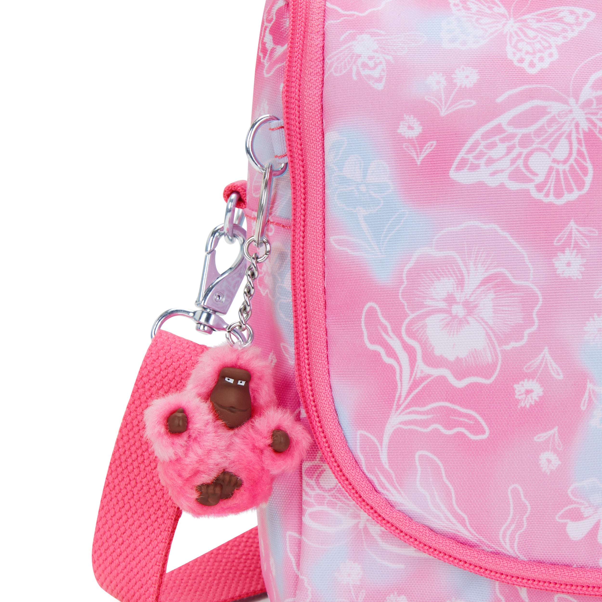 Kipling New Kichirou Printed Lunch Bag - Stylish Insulated Lunch Tote for Work, School & Picnics - Garden Clouds Design - BPA-Free & Leak-Proof Lunch Box for Adults & Kids