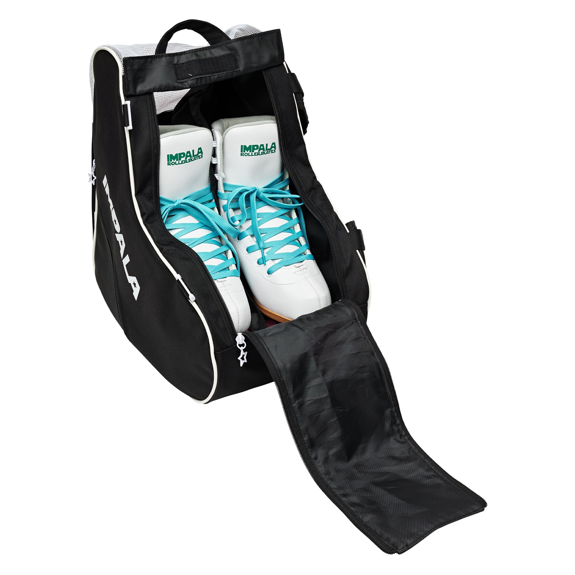 Impala Skate Backpack - Durable & Stylish Roller Skate Bag for Women & Men - Perfect for Skating, Travel & Gym - Black