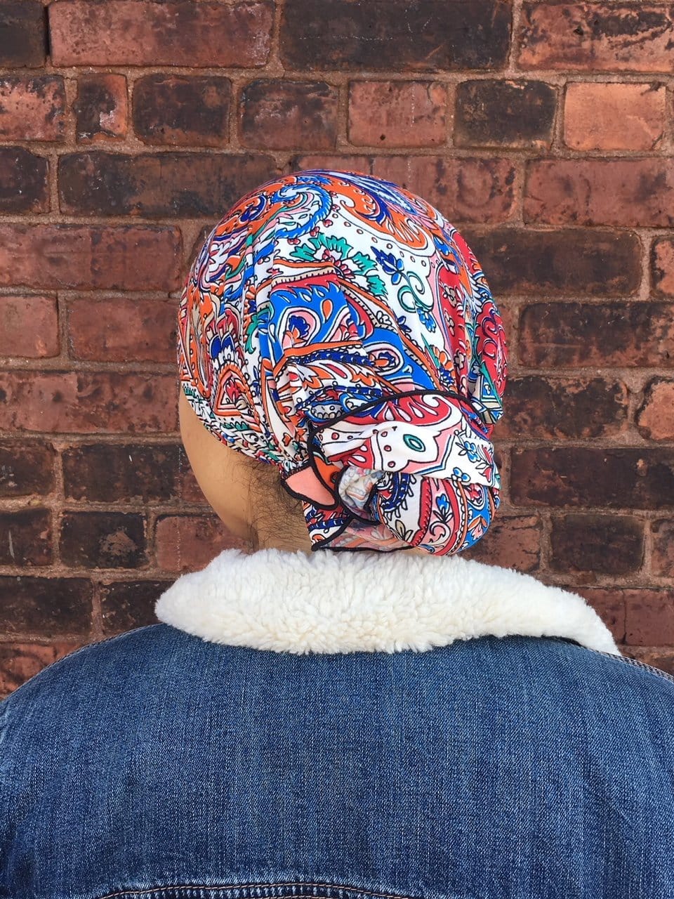 Stylish Multicolor Pre-Tied Stretchy Head Scarf - Fashionable Tie Back Hat, Tichel Turban & Hijab Beanie for Women | Perfect for Bad Hair Days, Workouts & Everyday Wear