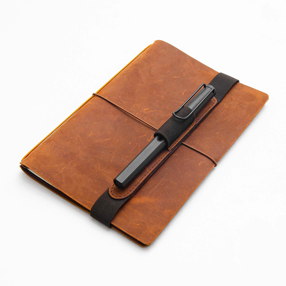 Premium Refillable Leather Journal for Writing - Brown Handcrafted Travel Notebook, Ideal for Journaling, Note Taking & Gift Giving - Endless Explorer Regalia