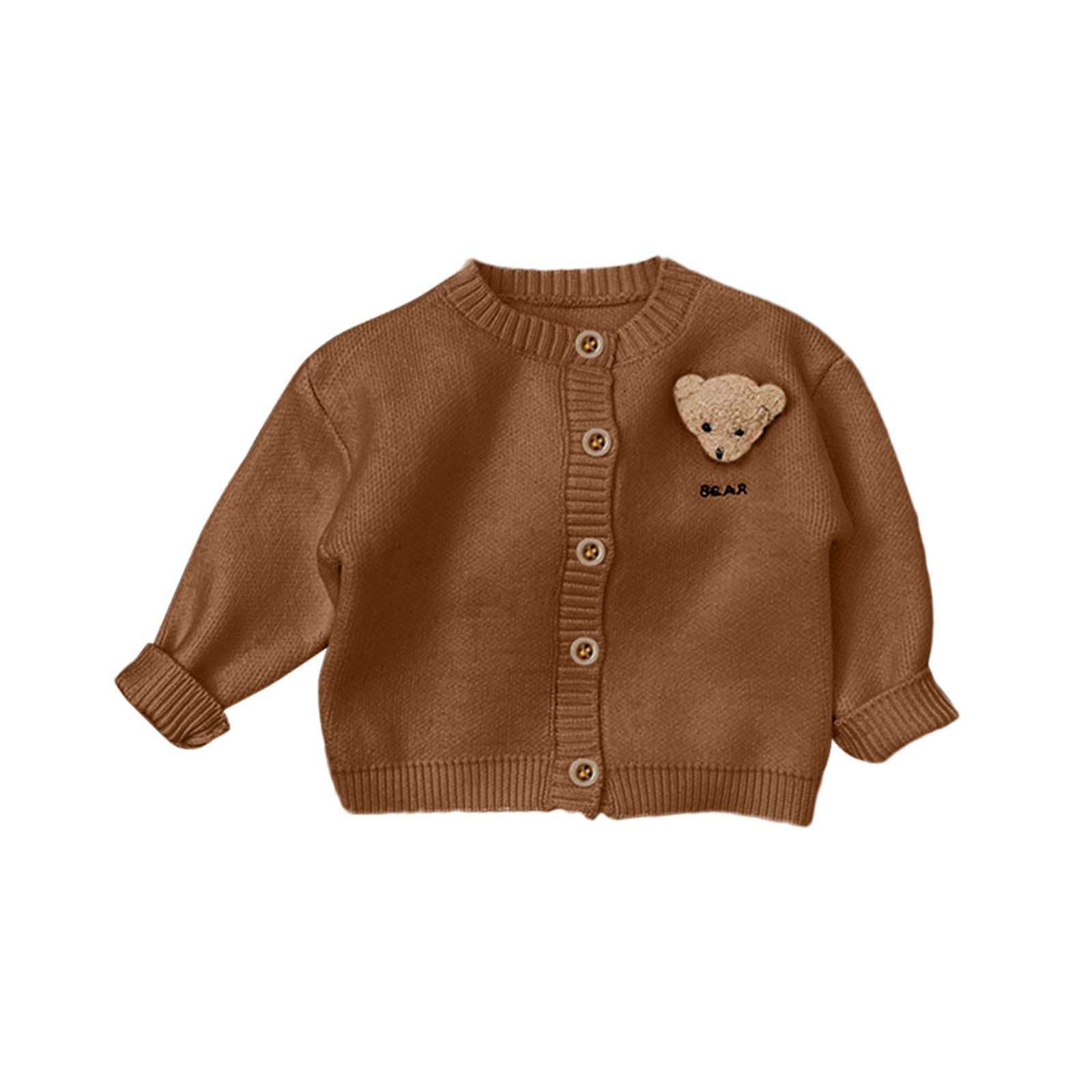 Newborn Baby Knit Sweater for Girls & Boys - Warm Long Sleeve Winter Coat & Top - Soft Infant Clothes (0-24 Months) - Perfect for Holiday Photos & Cozy Family Outings