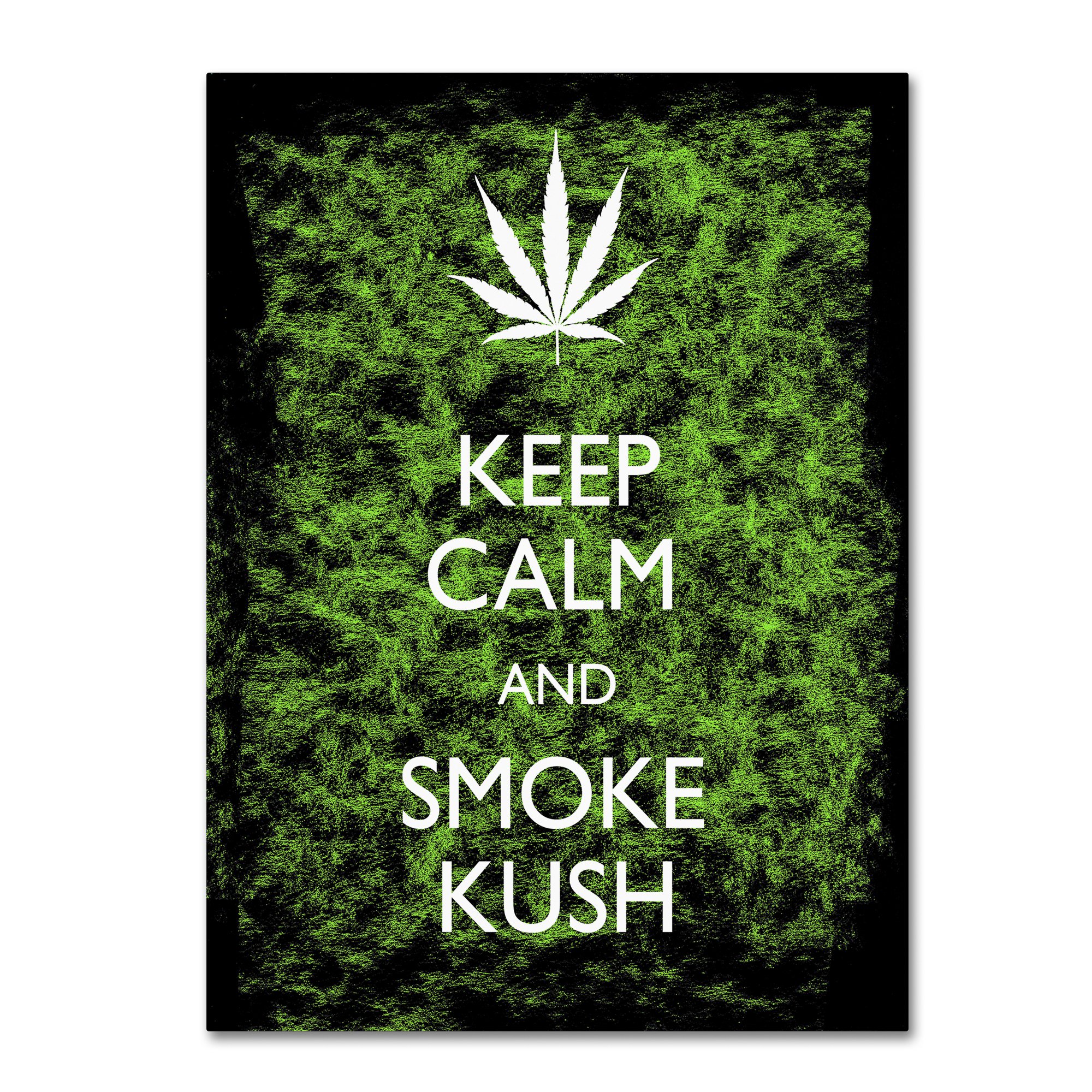 Keep Calm Wall Art by Potman - 35 x 47 Inches Large Canvas Wall Decor for Living Room, Bedroom & Office - Modern Home Decor & Inspirational Gift Idea