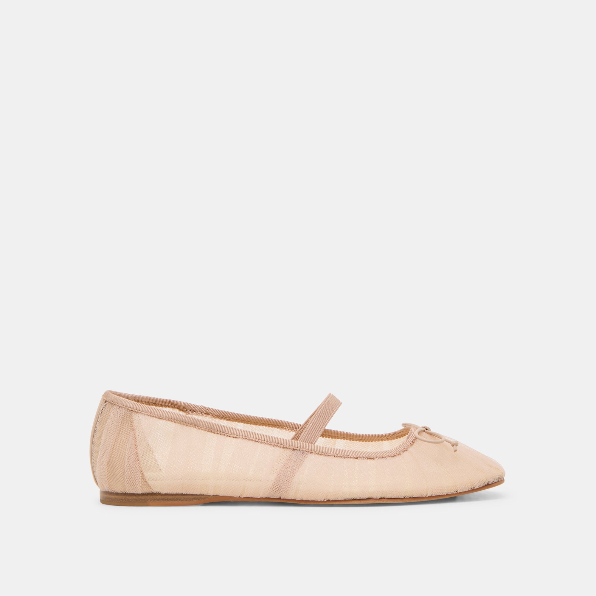 RAEVEN Women's Ballet Flats - Praline Tulle Comfortable Slip-On Shoes for Casual Wear, Work & Special Occasions