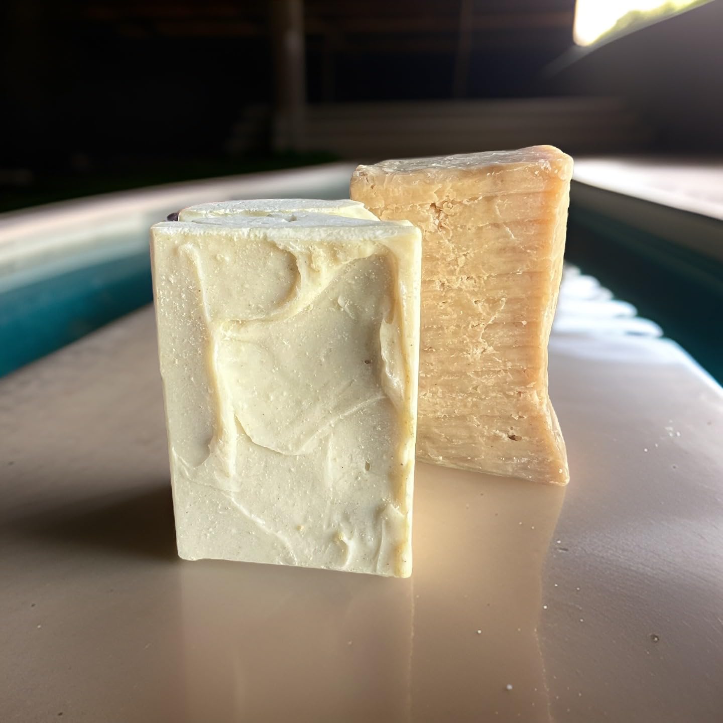 Organic Coconut Aloe & Seaweed Sea Moss Shampoo Bars - 2 Pack Natural Hair Strengthening & Nourishing Soap Bars - Eco-Friendly Shampoo Conditioner for Dry Damaged Hair - Perfect for Pool, Beach & Travel Use