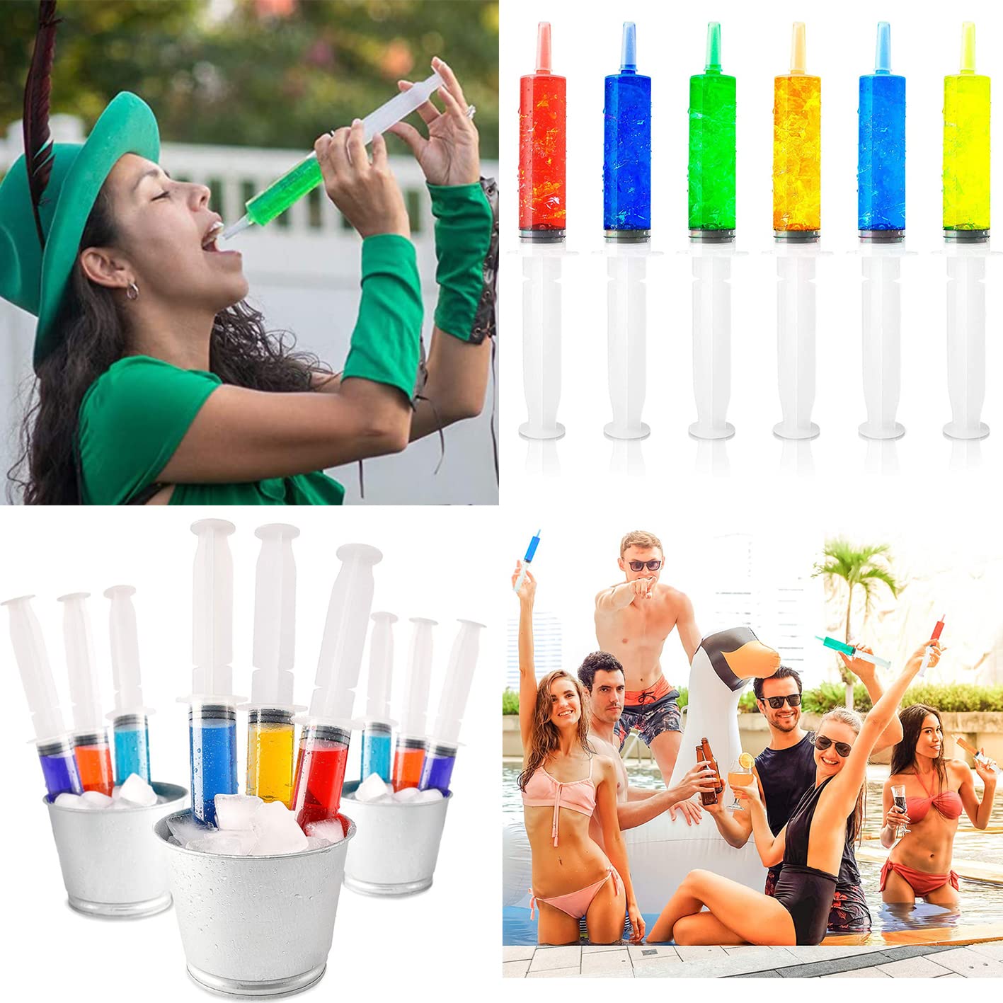 6pcs 20ml Plastic Syringes with 2pcs 13inch Tubing – Lab, Pet Feeding, Epoxy Resin, Crafts, Lubricant & Lip Gloss Filling – Ideal for Scientific Experiments, DIY Projects, and Small Liquid Transfers