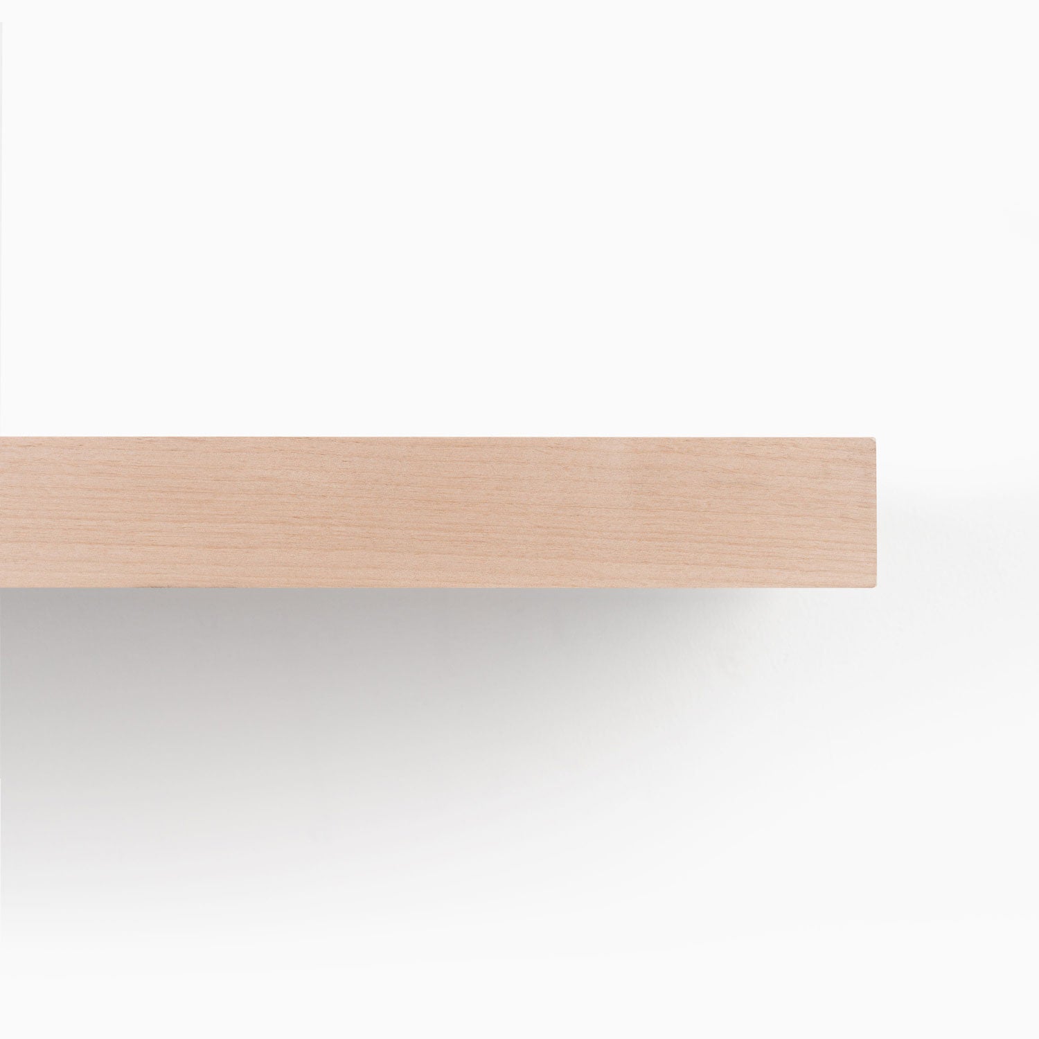 Aksel Unfinished Alder Floating Shelf - Rustic Wood Wall Shelf for Bathroom, Kitchen, Living Room Decor | Handmade Solid Wood Shelving for Home Organization