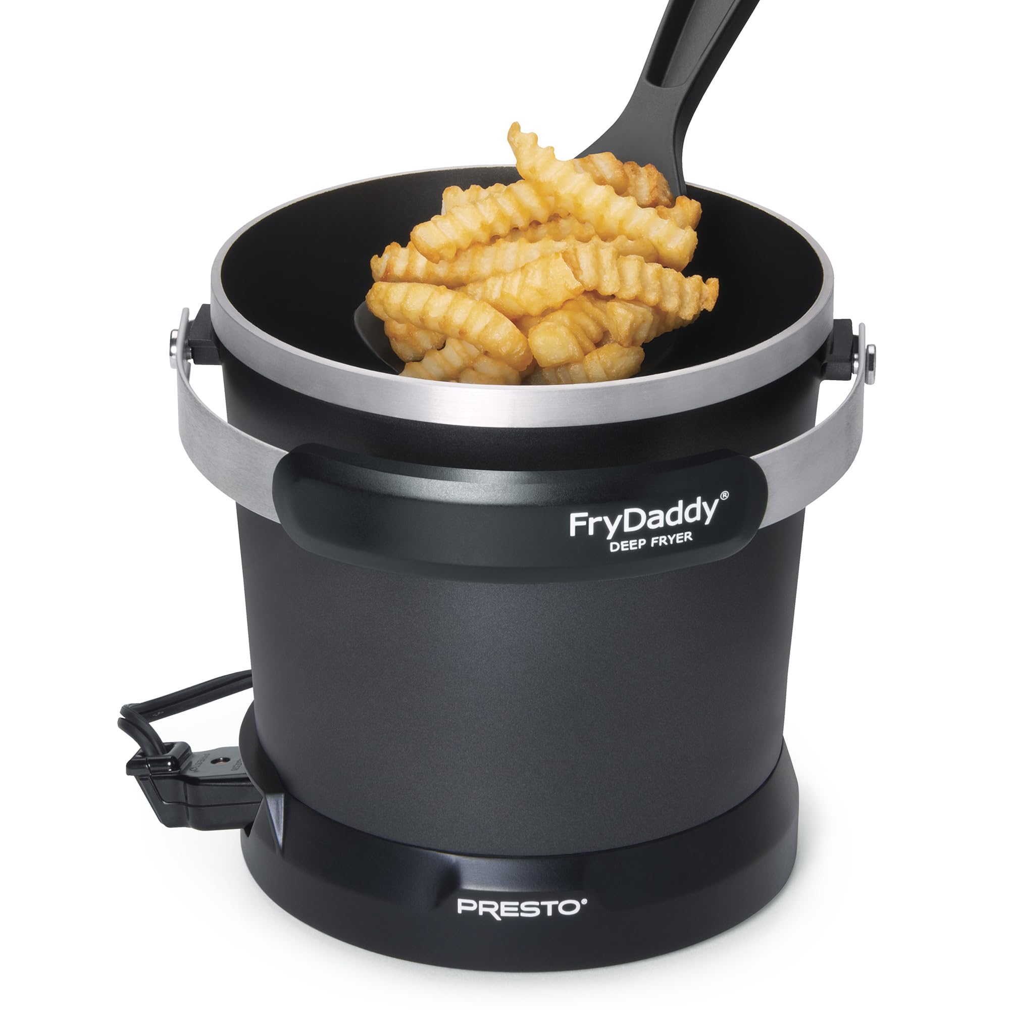 Presto 05420 FryDaddy Electric Deep Fryer - 3-Cup Capacity, Fast Oil Heating, Compact Design for Home Kitchen - Perfect for Frying Chicken, French Fries, Onion Rings & More